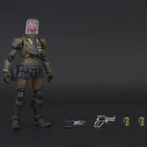 Super7 Acid Rain Reaction Figures W1 - Cortex Commander Marine| The Worst