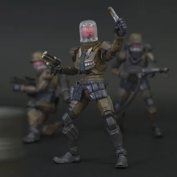 Super7 Acid Rain Reaction Figures W1 - Cortex Commander Marine| The Worst