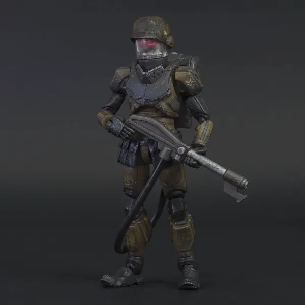 Super7 Acid Rain Reaction Figures W1 - Cortex Commander Flame Trooper Marine| The Worst