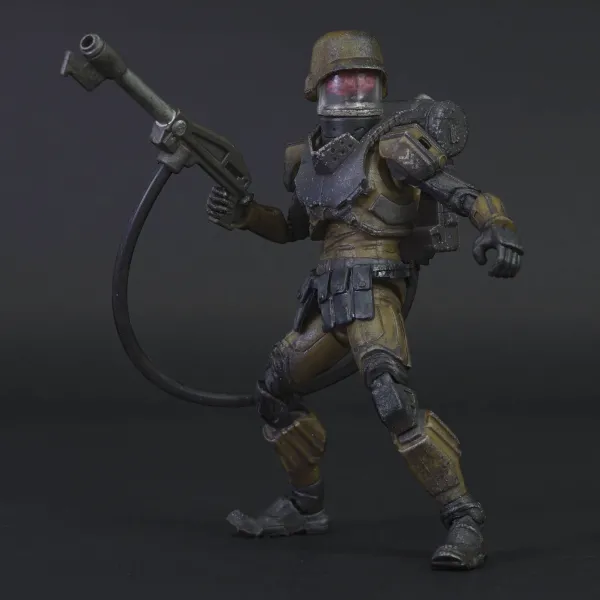 Super7 Acid Rain Reaction Figures W1 - Cortex Commander Flame Trooper Marine| The Worst