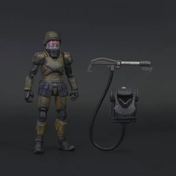 Super7 Acid Rain Reaction Figures W1 - Cortex Commander Flame Trooper Marine| The Worst