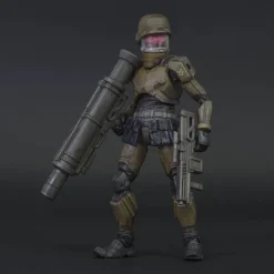 Super7 Acid Rain Reaction Figures W1 - Cortex Commander Infantry Marine| The Worst