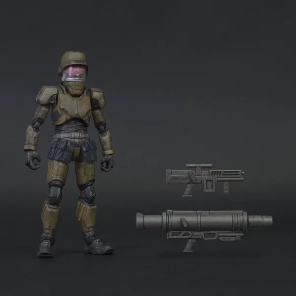 Super7 Acid Rain Reaction Figures W1 - Cortex Commander Infantry Marine| The Worst