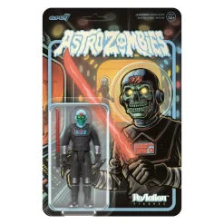 Super7 Astro Zombies Reaction Figure Wave 2 - Astro Zombie (Black/Silver)| Astro Zombies