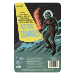 Super7 Astro Zombies Reaction Figure Wave 2 - Astro Zombie (Black/Silver)| Astro Zombies