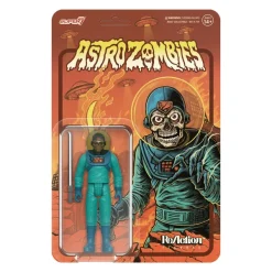 Super7 Astro Zombies Reaction Figure Wave 1 - Astro Zombie (Teal/Blue)| Astro Zombies