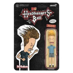 Super7 Beavis And Butthead Reaction Wave 3 - Beavis (Headbanger'S Ball)| Beavis And Butt-Head