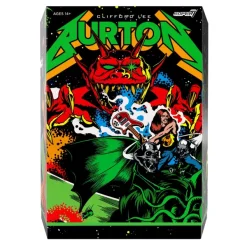 Super7 Cliff Burton Ultimates! Wave 02 - Cliff Burton (Superhero Poster)| Cliff Burton