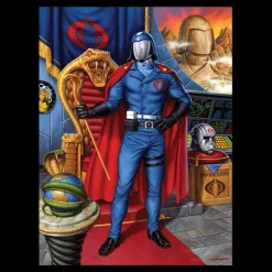 Super7 Cobra Commander'S Lair T-Shirt| G.I. Joe