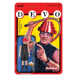 Super7 Devo Reaction Figure Wave 1 -Whip It Mark Mothersbaugh| Devo