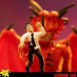 Super7 Dinosaurs Attack Reaction Figures Wave 01 - Supreme Evil (Red)| Dinosaurs Attack