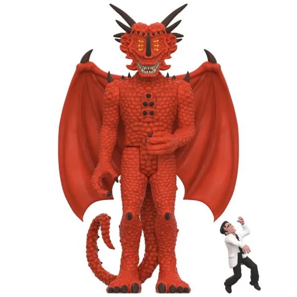 Super7 Dinosaurs Attack Reaction Figures Wave 01 - Supreme Evil (Red)| Dinosaurs Attack