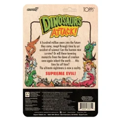 Super7 Dinosaurs Attack Reaction Figures Wave 01 - Supreme Evil (Red)| Dinosaurs Attack