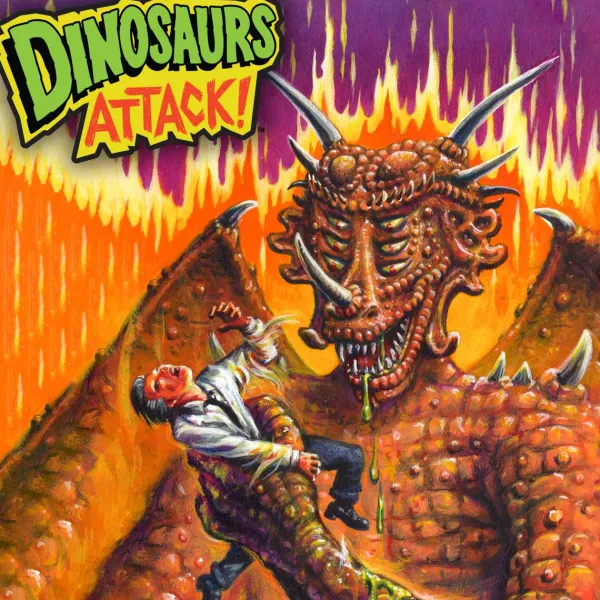 Super7 Dinosaurs Attack Reaction Figures Wave 01 - Supreme Evil (Red)| Dinosaurs Attack