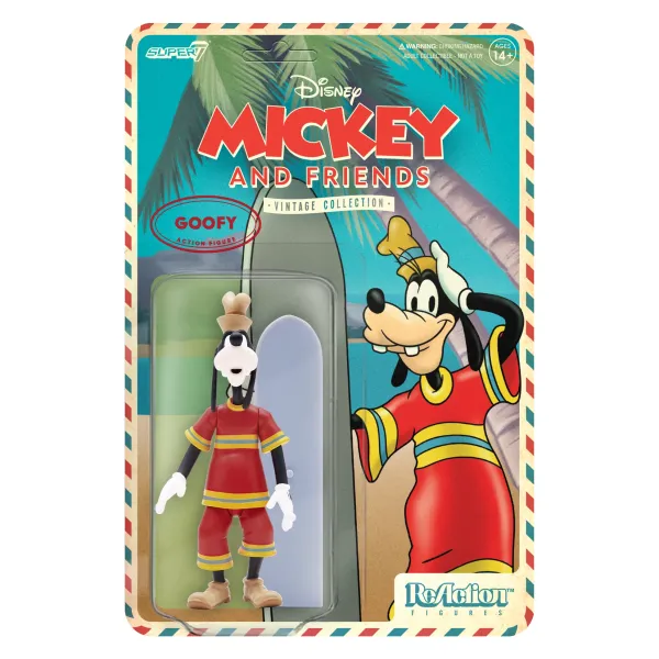 Super7 Disney Reaction Figures - Vintage Collection Wave 2 - Goofy (Hawaiian Holiday)| Disney