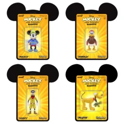 Super7 Disney Reaction Figures - Vintage Collection Wave 1 - 4 Figure Set| Disney