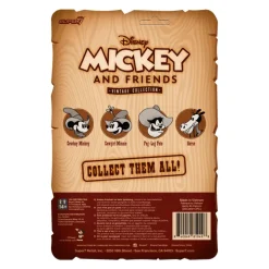 Super7 Disney Reaction Figures Wave 3 - Vintage Collection - Cowboy Mickey| Disney
