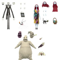 Super7 Disney Ultimates Wave 4 - Nightmare Before Christmas Set Of 3| Disney