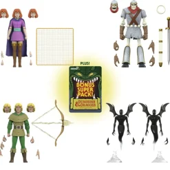 Super7 Dungeons And Dragons Ultimates! Wave 01 - Set Of 5 Figures| Dungeons & Dragons