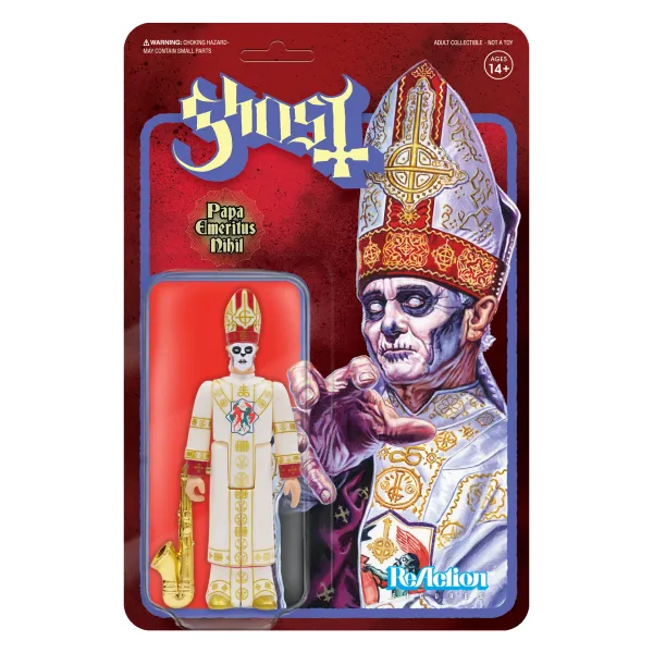 Super7 Ghost Reaction Figure - Papa Emeritus Nihil| Ghost