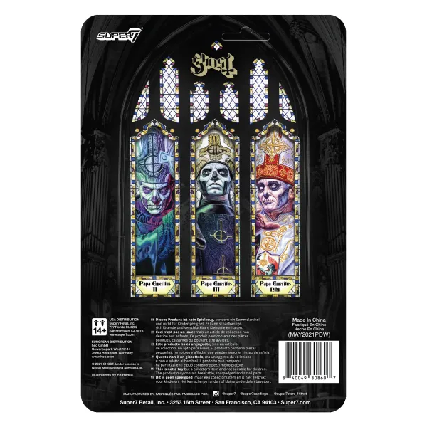 Super7 Ghost Reaction Figure - Papa Emeritus Nihil| Ghost