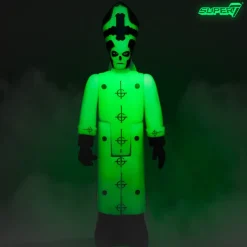 Super7 Ghost Reaction Figure - Papa Emeritus Iii (Glow In The Dark)| Ghost