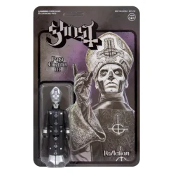 Super7 Ghost Reaction Figure - Papa Emeritus Iii (Black Series)| Ghost