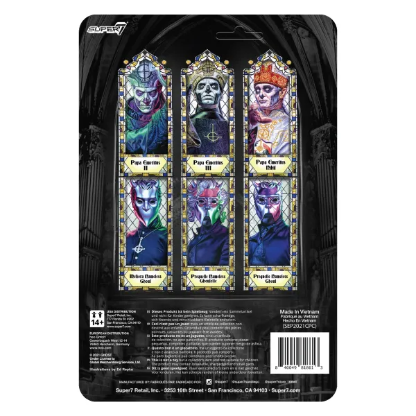 Super7 Ghost Reaction Figure Wave 2 - Meliora Nameless Ghoul (Cowbell & Drumsticks)| Ghost