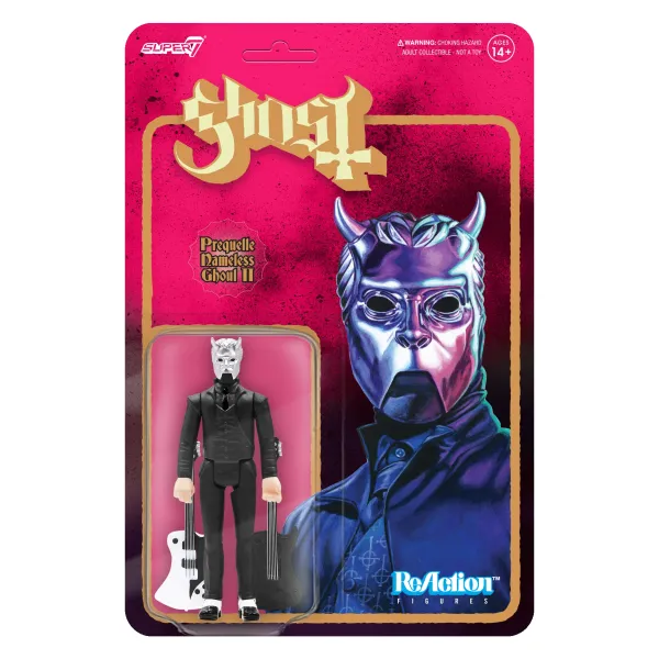 Super7 Ghost Reaction Figure Wave 2 - Prequelle Nameless Ghoul (Guitars)| Ghost