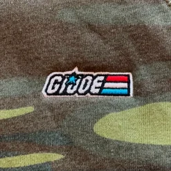 Super7 G.I. Joe Crewneck Sweatshirt - Joe Logo (Camo)| G.I. Joe