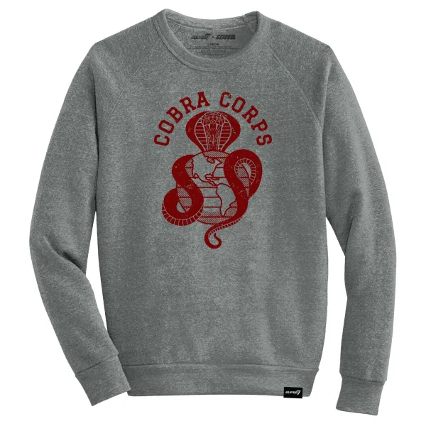 Super7 G.I. Joe Fleece - Cobra Fleece Crewneck Sweatshirt| G.I. Joe