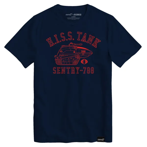 Super7 G.I. Joe Hiss Tank T-Shirt - Navy| G.I. Joe