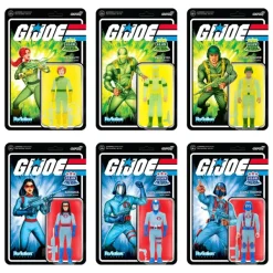Super7 G.I. Joe Reaction - Glow Patrol Set| G.I. Joe