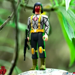 Super7 G.I. Joe Reaction - Python Patrol Cobra Trooper Ak (Pink)| G.I. Joe