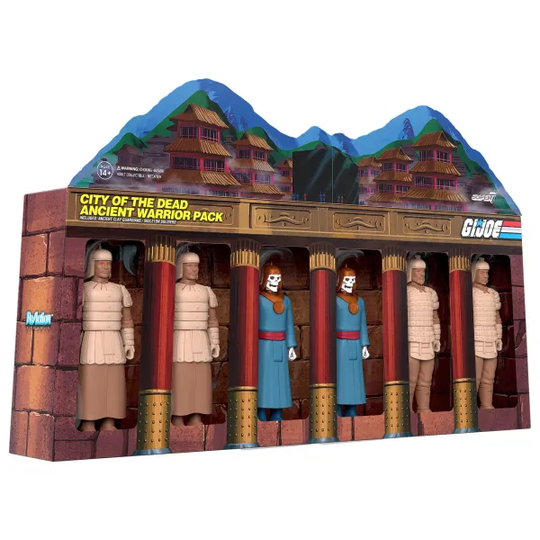 Super7 G.I. Joe Reaction City Of The Dead Box Set| G.I. Joe