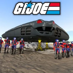 Super7 G.I. Joe Reaction Figures Cobra Mothership - Cobra Mothership| G.I. Joe