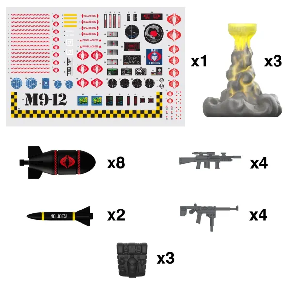 Super7 G.I. Joe Reaction Figures Cobra Mothership - Cobra Mothership| G.I. Joe