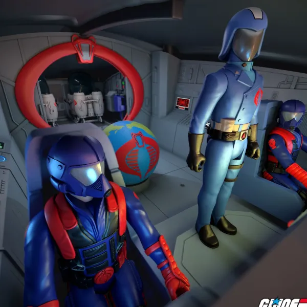 Super7 G.I. Joe Reaction Figures Cobra Mothership - Cobra Mothership| G.I. Joe