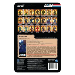 Super7 G.I. Joe Reaction Figures Wave 5 - Snake Eyes (Combat Gladiator)| G.I. Joe