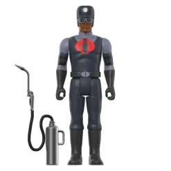Super7 G.I. Joe Reaction Figures Wave 3 - Cobra Snakeling Factory Worker Clean-Shaven (Brown)| G.I. Joe