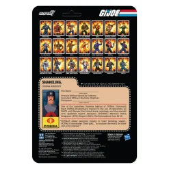 Super7 G.I. Joe Reaction Figures Wave 3 - Cobra Snakeling Factory Worker Clean-Shaven (Brown)| G.I. Joe