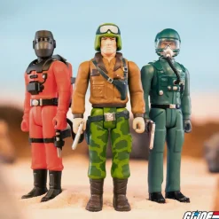 Super7 G.I. Joe Reaction Figures Wave 7 - Set Of 6| G.I. Joe