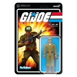 Super7 G.I. Joe Reaction Figures Wave 5 - G.I. Joe Mp Clean Shaven (Brown)| G.I. Joe