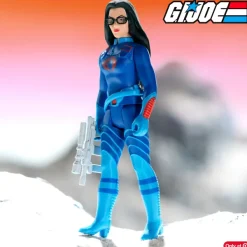 Super7 G.I. Joe Reaction Figures Wave 7 - Baroness (Cartoon Dark Blue) [Exclusive]| G.I. Joe