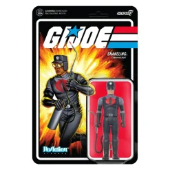 Super7 G.I. Joe Reaction Figures Wave 3 - Cobra Snakeling Factory Worker Clean-Shaven (Tan)| G.I. Joe