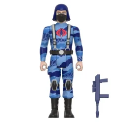 Super7 G.I. Joe Reaction Figures Wave 5 - Cobra Camo Soldier Laser Rifle V1 (Pink)| G.I. Joe