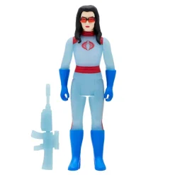 Super7 G.I. Joe Reaction Figures Wave 1B - Baroness (Glow Patrol)| G.I. Joe