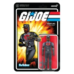 Super7 G.I. Joe Reaction Figures Wave 3 - Cobra Snakeling Factory Worker Beard (Brown)| G.I. Joe
