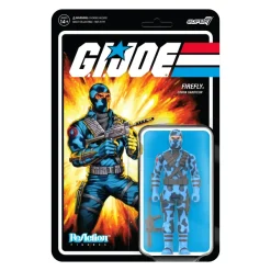 Super7 G.I. Joe Reaction Figures Wave 3 - Firefly (Comic Colors)| G.I. Joe
