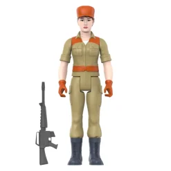 Super7 G.I. Joe Reaction Figures Wave 3 - Female Combat Engineer Ponytail Hair (Pink)| G.I. Joe